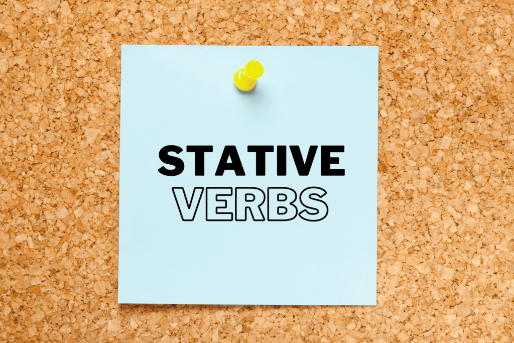 stative verbs ingles stative verbs ingles